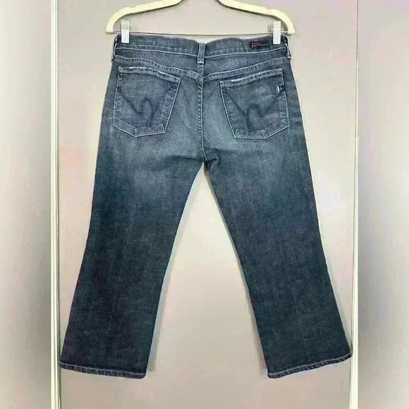 Citizens of Humanity Stretch Low Waist Cropped Jeans (439) - Picture 3 of 14